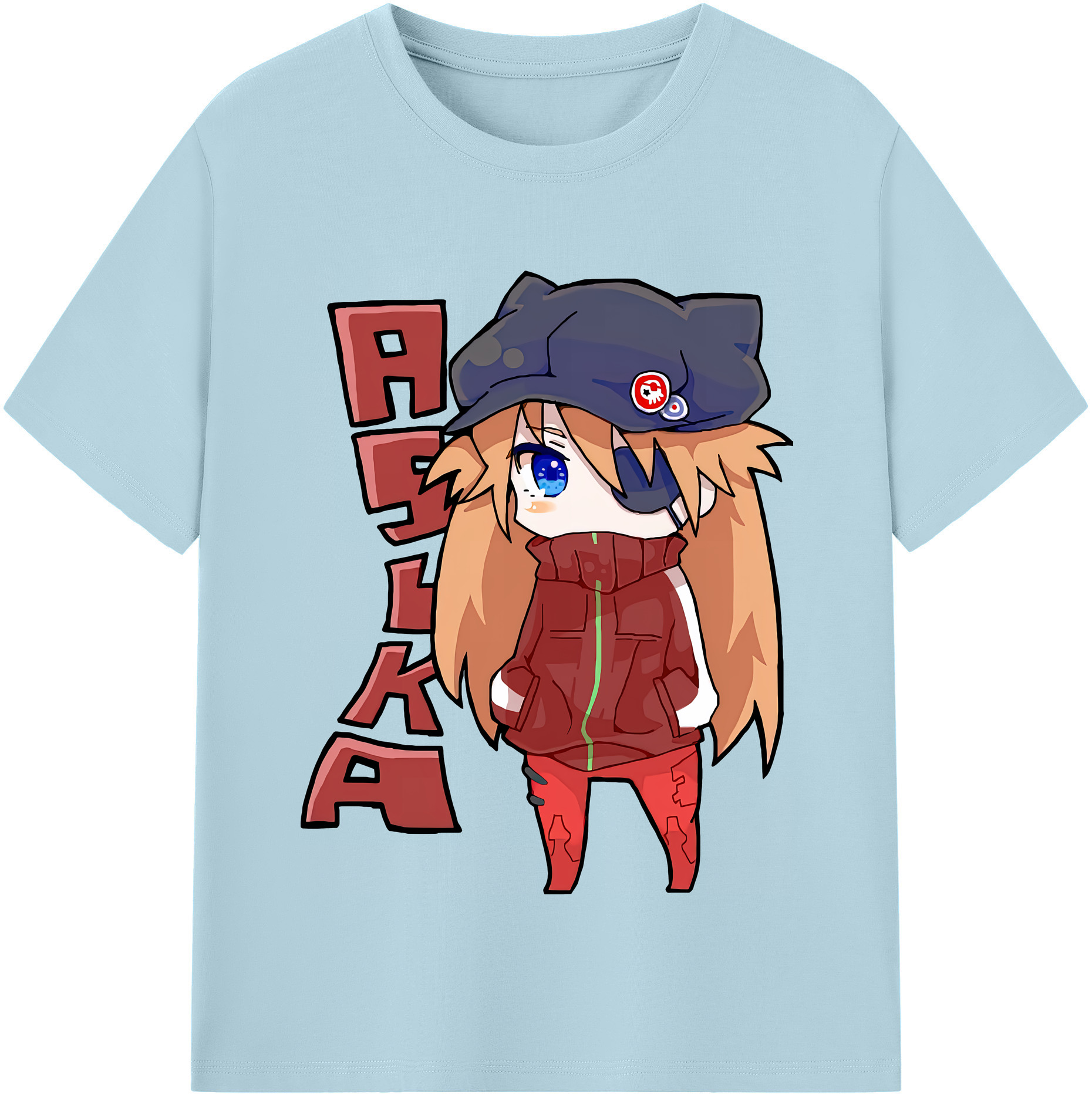 （画像用） EVA 新世紀エヴァンゲリオン 綿100％半袖Tシャツ（フロントプリント）